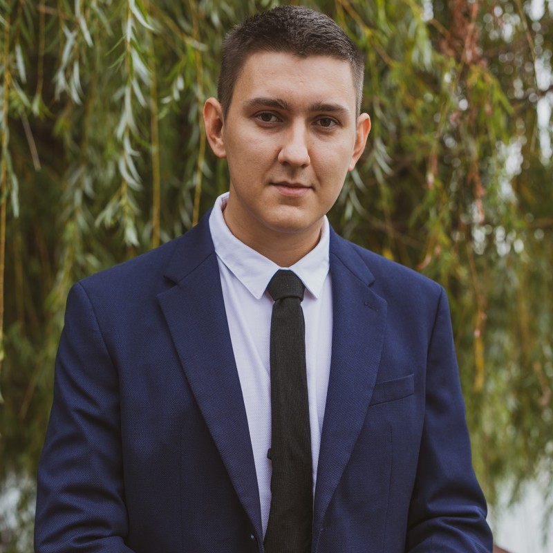 Portrait of Roland Faragó